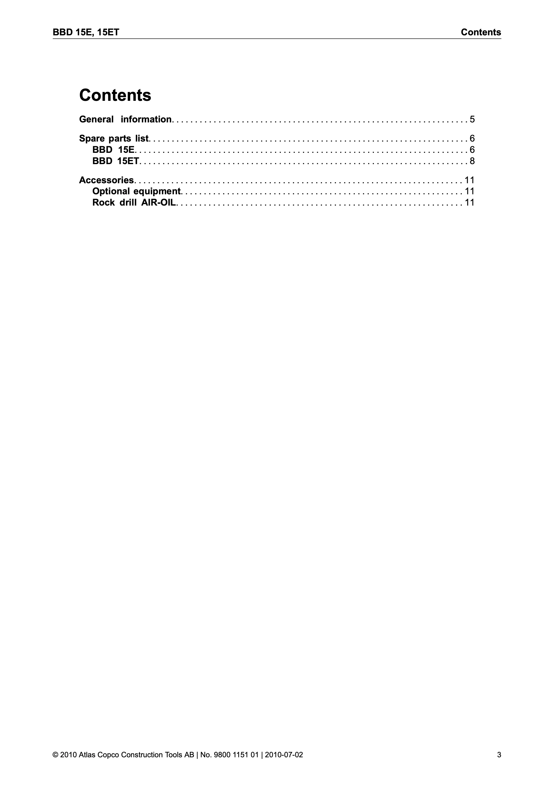 Atlas Copco BBD 15 Series PDF page 3 of 16