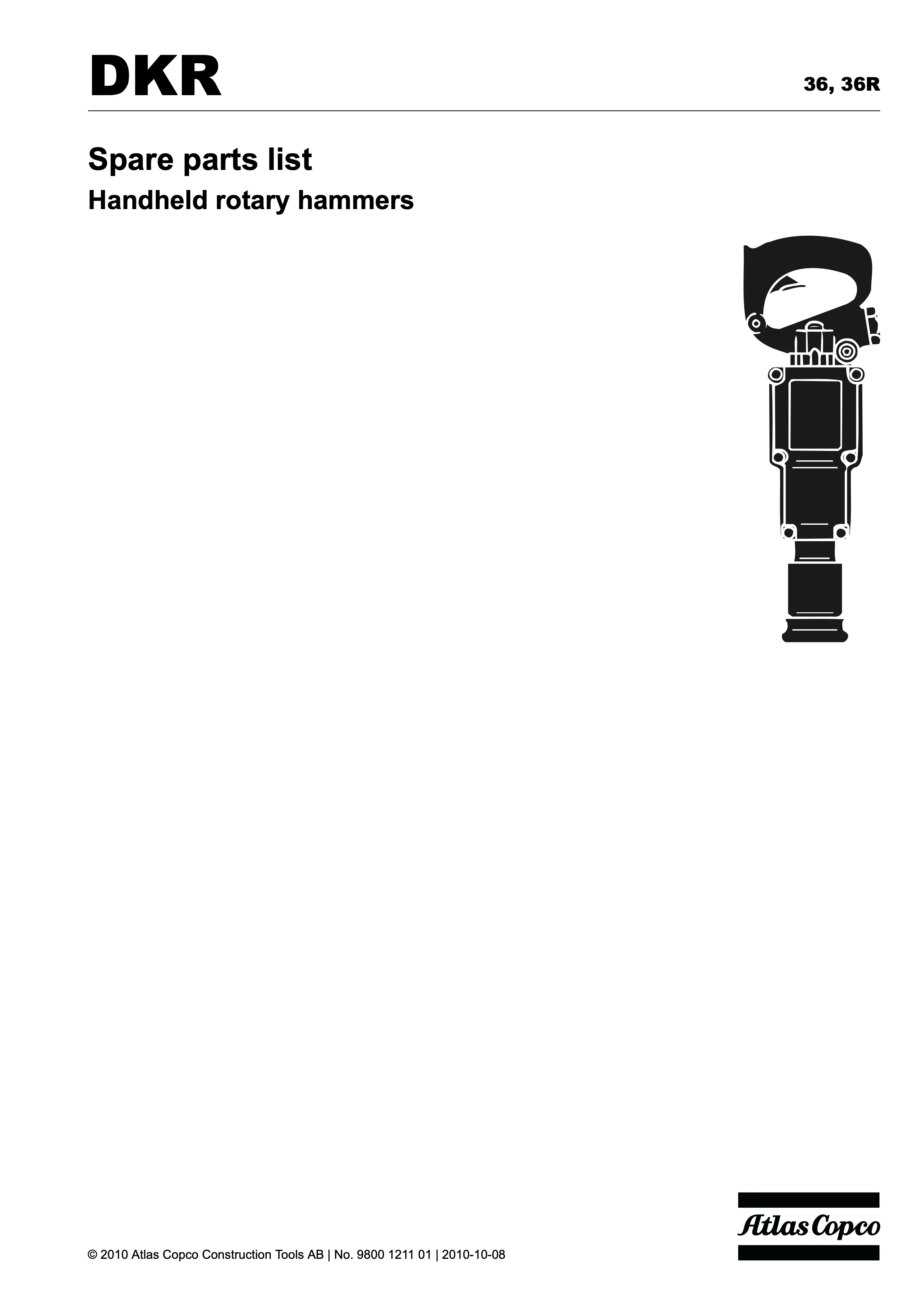 Atlas Copco DKR 36 Series PDF page 1 of 16
